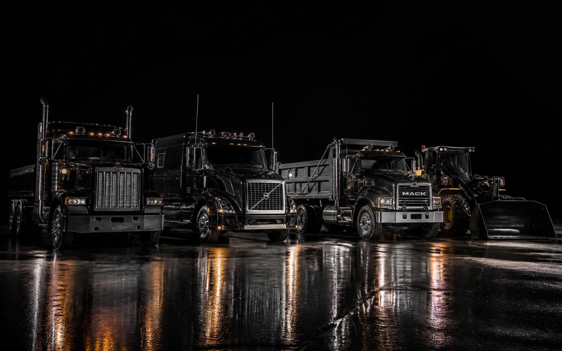 Blackline fleet at night